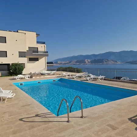 Apartma Pag Blue Ocean 2 With Sea View *