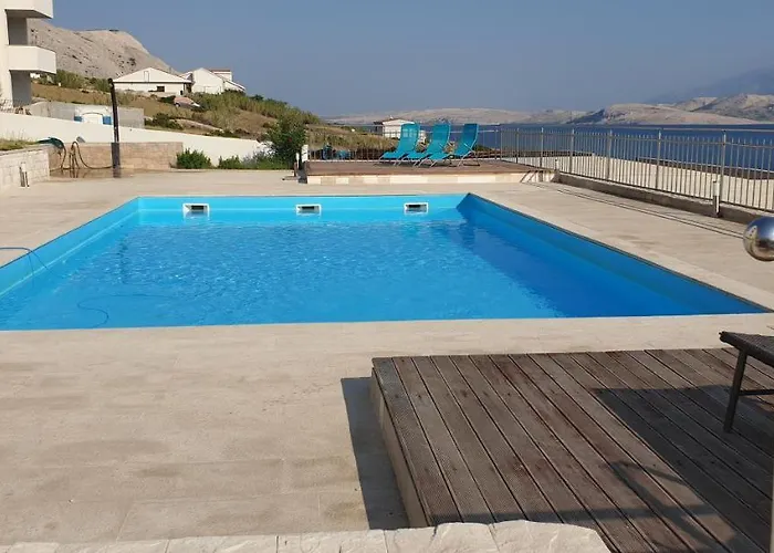 Apartma Pag Blue Ocean 2 With Sea View Apartamento