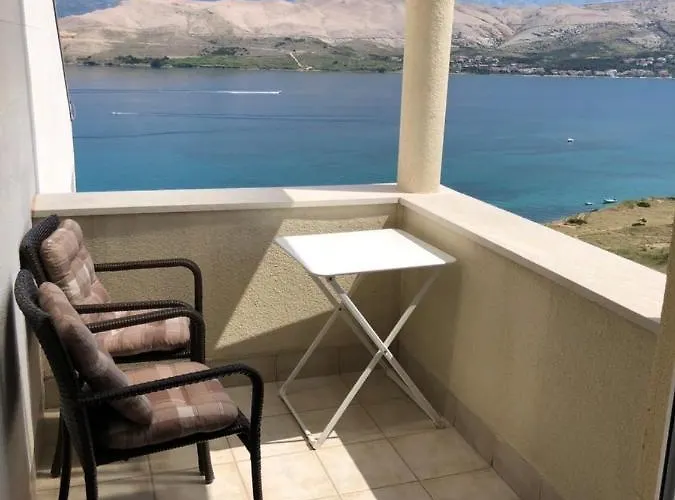 Apartma Pag Blue Ocean 2 With Sea View Pag Town