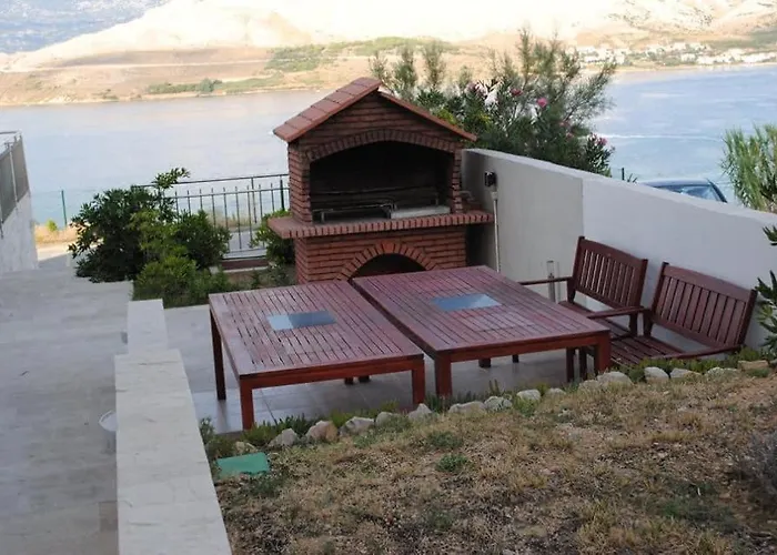 Апартаменты Apartma Pag Blue Ocean 2 With Sea View *